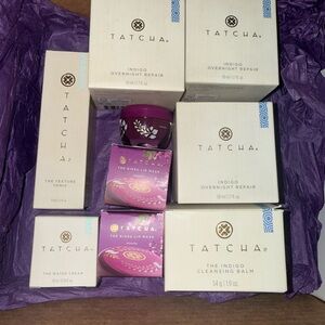 Tatcha Indigo Skincare Collection - all for sale just lmk what you want!